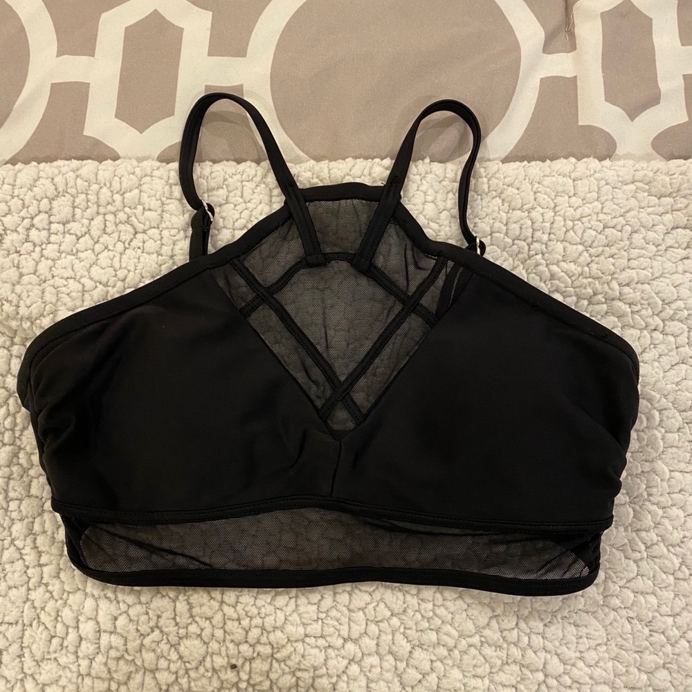 Black bikini top